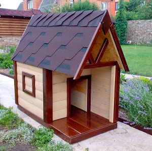 маленькая будка для собаки