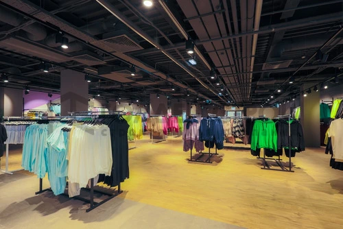 Ремонт магазина одежды в ТЦ